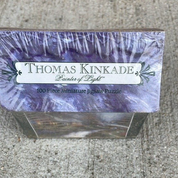 Thomas Kinkade 100 piece jigsaw puzzle NEW Sealed English Cottage Garden - Picture 2 of 3